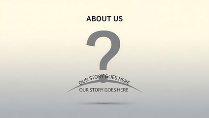 Mysterious About Us Template