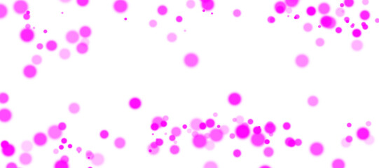 Pink bokeh PNG. Soft blurred pink bokeh light glow on transparent background. Ideal for valentine and decorative seasonal graphic. 