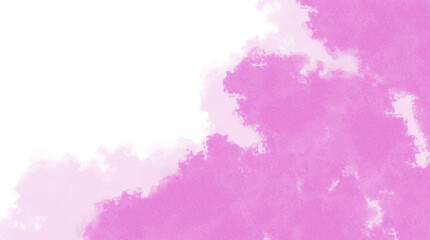 Abstract pink blush liquid watercolor background with grainy texture