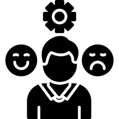 Emotional Control and Balance Concept Icon