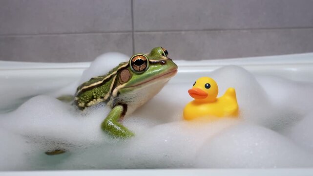 In der Badewanne