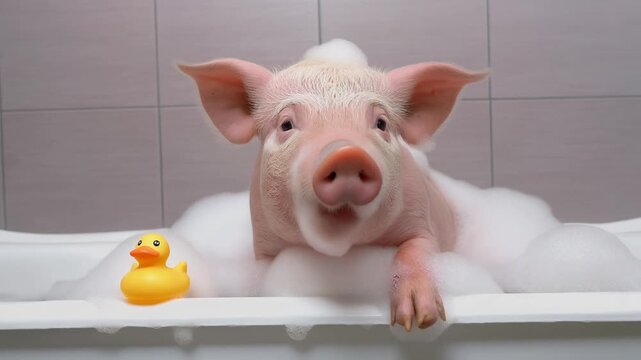 In der Badewanne