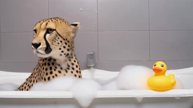 In der Badewanne