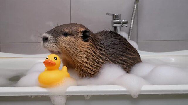 In der Badewanne