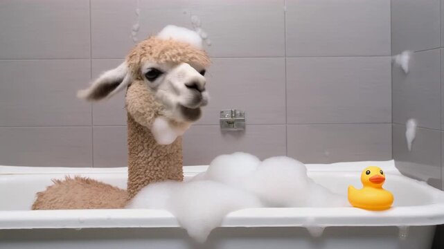 In der Badewanne
