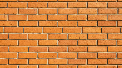 Obraz premium seamless orange brick wall pattern background 