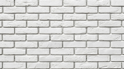 Obraz premium seamless white brick wall pattern background 