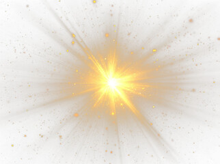 Beam light glow star flash energy radiant rays.
