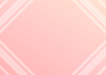 背景　グラデーションと透明な線の枠　ピンク