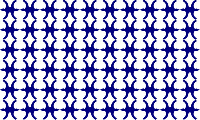 horizontal blue seamless geometric pattern oval diamond pattern repeat and seamless style replete image design for fabric printing or vintage theme wallpaper 80's year style