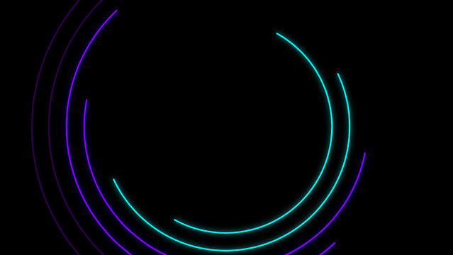 Backgrounds Neon Lines 06