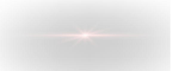 Dynamic horizontal purple light lines PNG with motion speed flow. Laser beam stripes, violet star flare, sun glow and sparks create powerful futuristic motion effect. Perfect for sci-fi design.