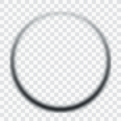 Soft Circular Shadow Overlay Element &ndash; Subtle Gradient Design Accent