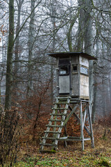 Hochsitz im Wald 