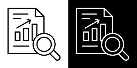 Analysis Iconset White Style Colection