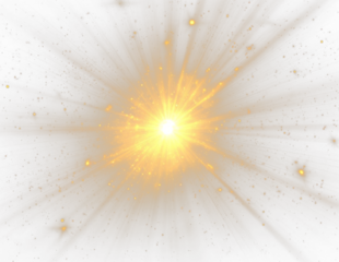 Magical light rays with sparkling shine PNG, ideal for bright abstract designs, glowing star illustrations, festive scenes, and radiant holiday decorations