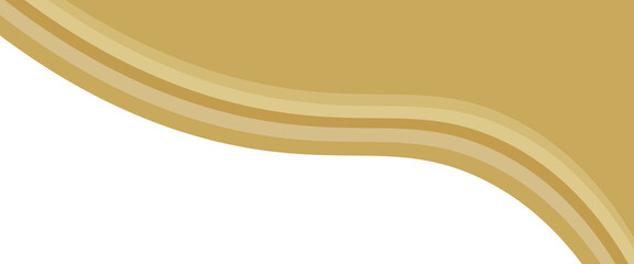Vector gold line background curve element with white space for text and message design,Eps10