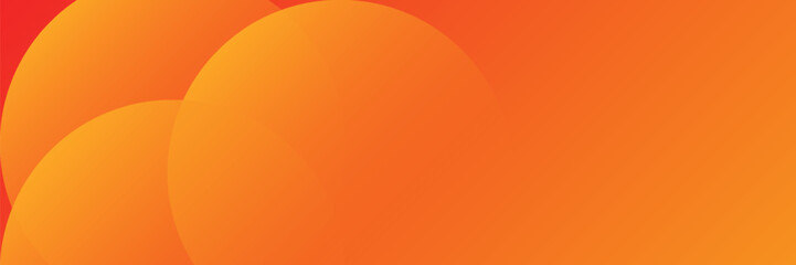 Minimal geometric background. Orange elements with fluid gradient. Dynamic shapes composition.