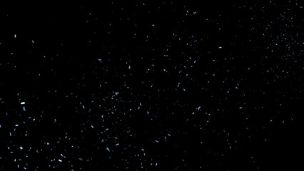 Fototapeta premium Perfect fire particles embers sparks on black background . Texture overlays.