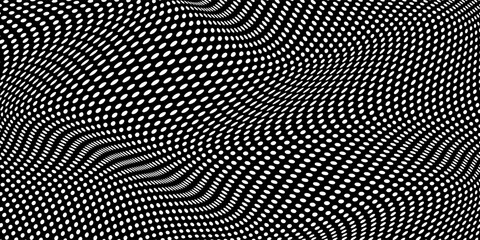 Texture of metal black mesh with round holes on a white background. Background made of metal perforated mesh