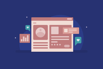 Customers share feedback on business profile page, improving trust among prospective customers.