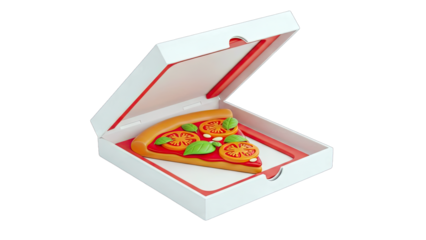 Pizza Slice in a Box: Ready to Eat