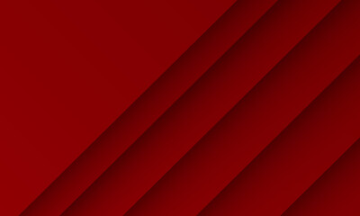 Red line with white architecture futuristic background minimal concept vector illustration subtle design.