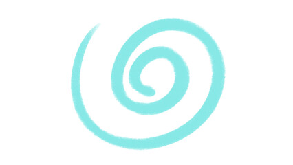 Set of Dynamic Hand Drawn Doodle Lines and Swirl Elements