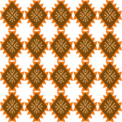 Vector Geometric Ethnic seamless pattern background.Native American tribal fabric, Azect,Batik,rung,drawn,cross