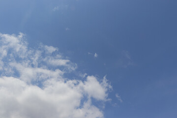 Clouds come in various shapes.
