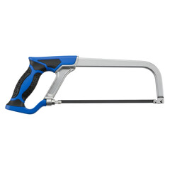 Hacksaw tool with ergonomic handle for precise cutting tasks  