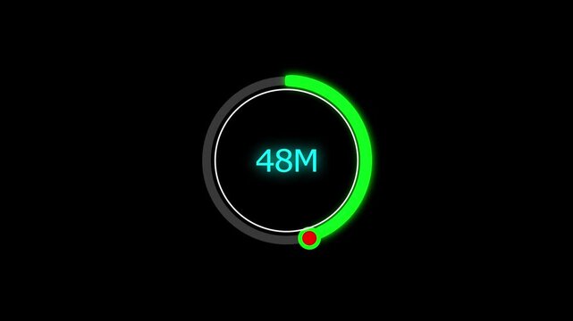 82 Meter Glowing line Letter Icon animation. Distance Counter Circular Meter Progress Animation. 82 Meter Glowing line Letter Icon animation. and creating a stunning 4k video.