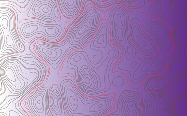 Abstract pink floral and circular seamless pattern wallpaper design