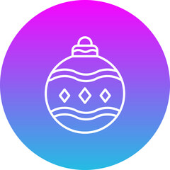 Obraz premium Bauble Icon