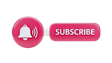 Subscribe Button with Notification Bell Icon