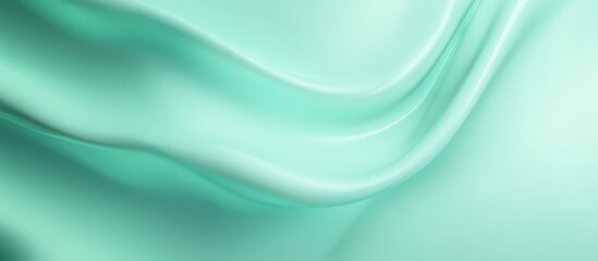 Perfectly smooth matte surface in futuristic mint green tone, AI assisted healthcare concept, sterile yet calming aesthetic, medical trust