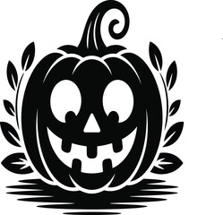 Halloween pumpkin head