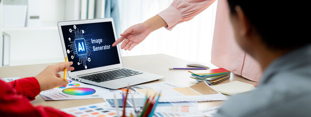 Generative AI virtual assistant tools for prompt engineer and user for ease of engage artificial intelligence AI technology help people to work with generative AI functions by prompting the AI brisk