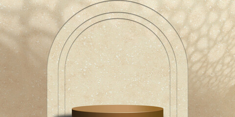 Abstract Arabesque shadow background with traditional ornaments, Islamic ramadan design.