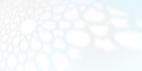 Abstract Arabesque shadow background with traditional ornament, ramadan islamic design.