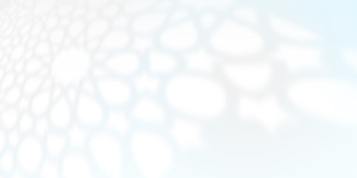 Abstract Arabesque shadow background with traditional ornament, ramadan islamic design.