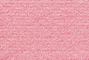Soft pink fibrous pique fabric texture as background