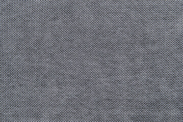 Gray fine silky boucle fabric texture as background