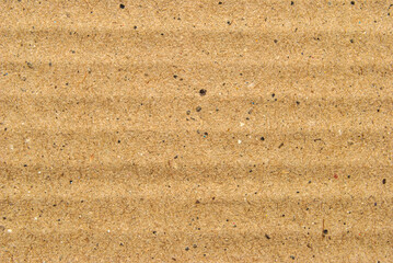 Brown corrugated cardboard texture as background