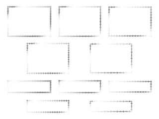 丸、長方形F2、6白