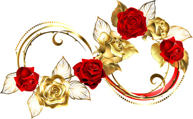 Symbol Infinity of Roses