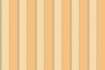 Obraz premium Autumn vertical texture vector, brand stripe fabric lines. Grunge seamless background textile pattern in orange and light colors.