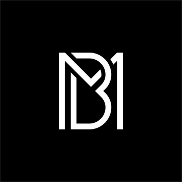 Modern MB or BM logo with an elegant geometric flow. Ideal for high-tech consulting or premium lifestyle branding.