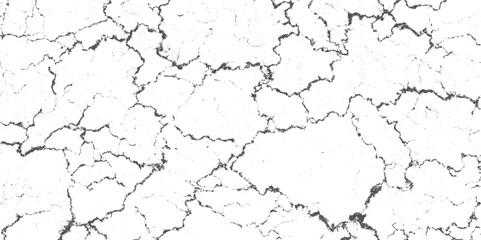 Black and white cracked texture with small dots and irregular lines grunge abstract