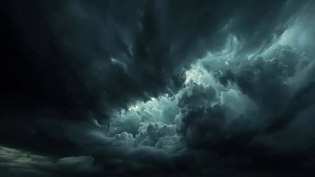 Dramatic Storm Clouds - A Timelapse of Natures Fury.